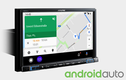 Online Navigacija s Android Auto - X803D-U