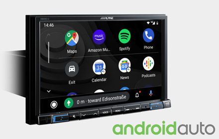 Radi s Android Auto - X803D-U