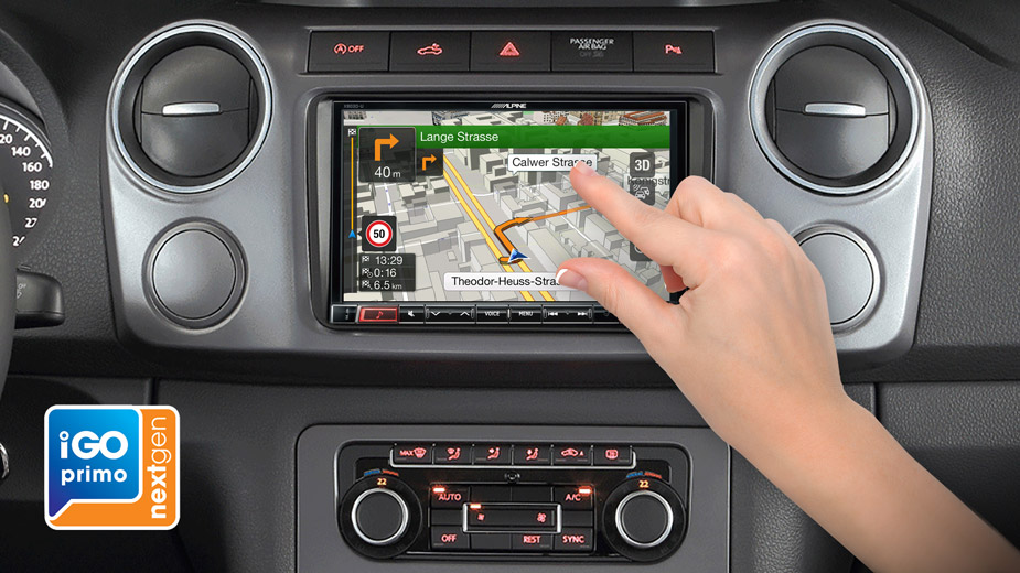 X802C-U navigacijski sistem u VW Amarok s DAB Radio Bluetooth DVD