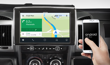 Online Navigation with Android Auto - i902D-DU