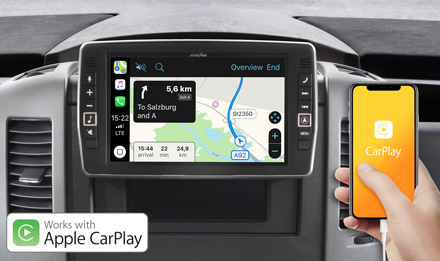 Online Navigation with Apple CarPlay - X903D-S906