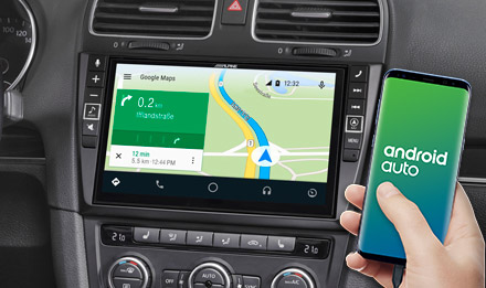 Online navigacija s Android Auto - X903D-G6