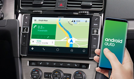 Online navigacija s Android Auto - X903D-G7